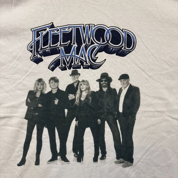 Fleetwood Mac Live Album Tour Rock Band T-Shirt Size Large - Picture 2 of 4